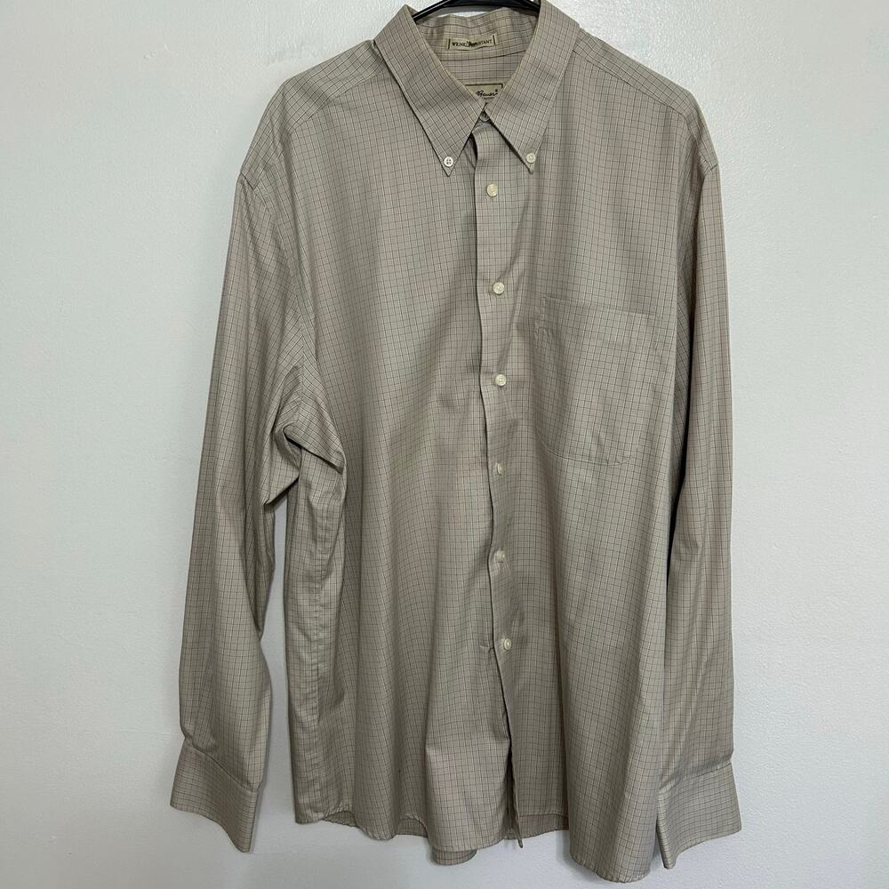 Eddie Bauer Wrinkle Resistant Shirt XL Tall